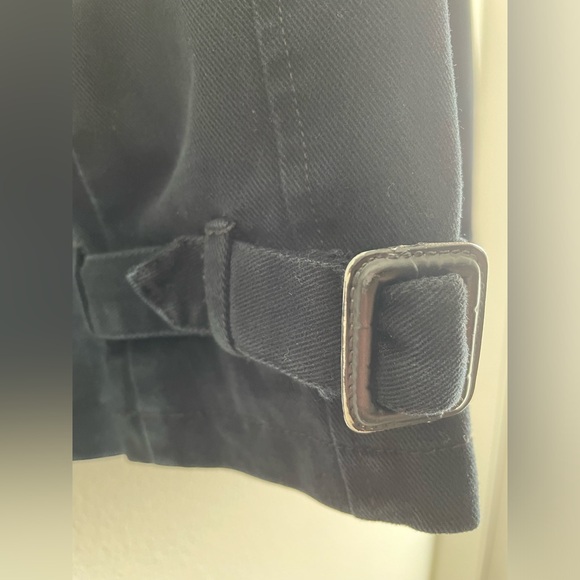 Clef de Sol classic black canvas chore jacket pea coat rare Japanese brand | M - Picture 10 of 12